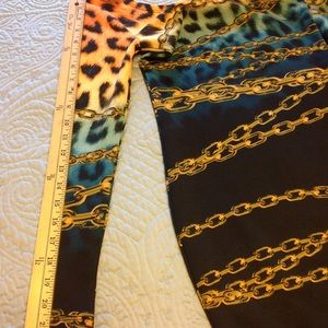 Robe Nicki Minaj Imprimé Numérique - Noir, Bleu, Violet - Taille L - Très Bon état